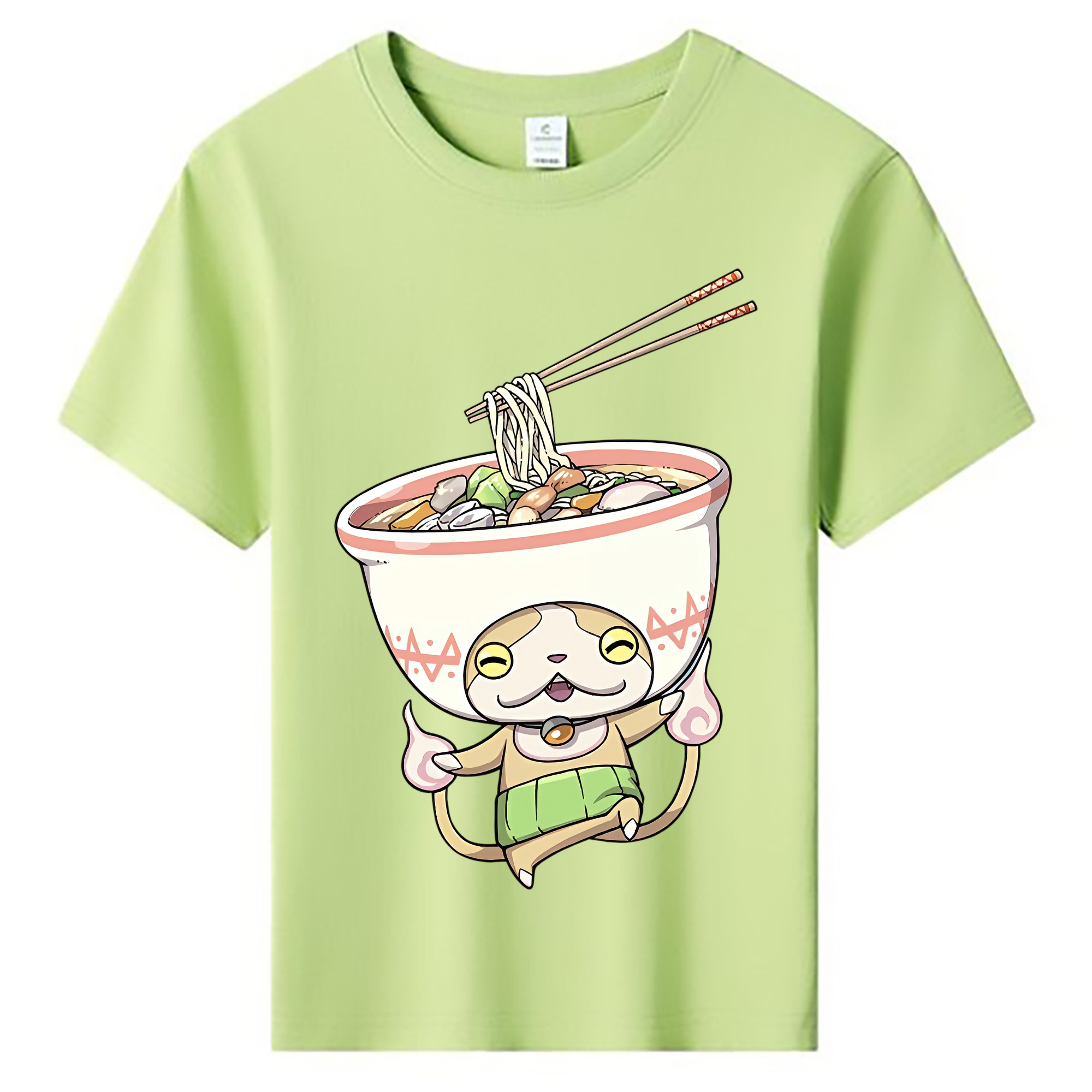 （画像用） 妖怪ウォッチ Yo-kai Watch 綿100％キッズTシャツ（フロントプリント）